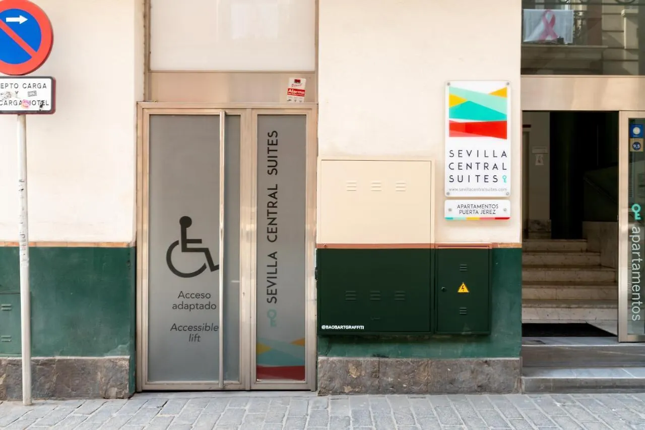 Lejlighed Sevilla Central Suites Apartamentos Puerta Jerez